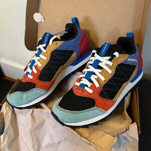 Womens Merrell Alpine Sneakers size 7 NWT/NIB multicolor retro